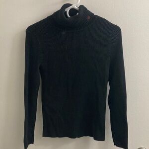 Lauren Ralph Lauren Black Turtleneck Sweater